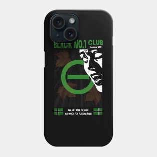 Black No. 1 Club Phone Case