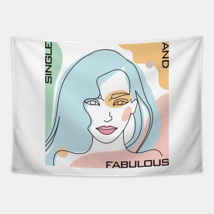 Single and Fabulous Tapestry