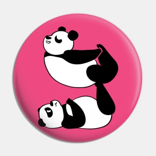 Acroyoga Panda Pin