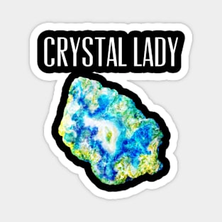 Crystal lady Magnet