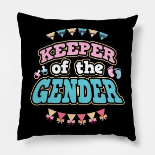 Gender Reveal Keeper of the Gender Pillow