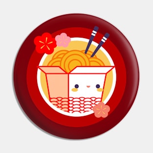 Cute Noodles Pin