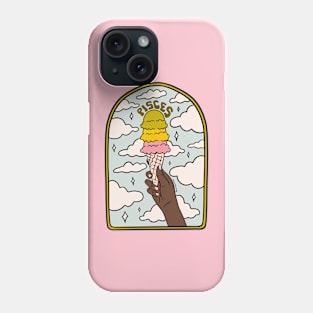 Pisces ice cream Phone Case