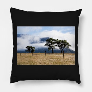 clouds and trees Pillow