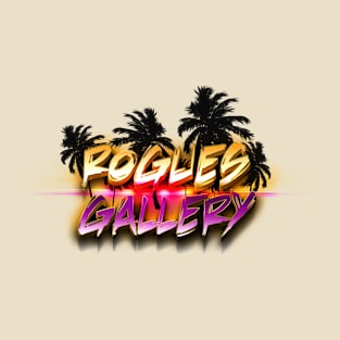 ROGUES GALLERY 80s Text Effects 2 T-Shirt