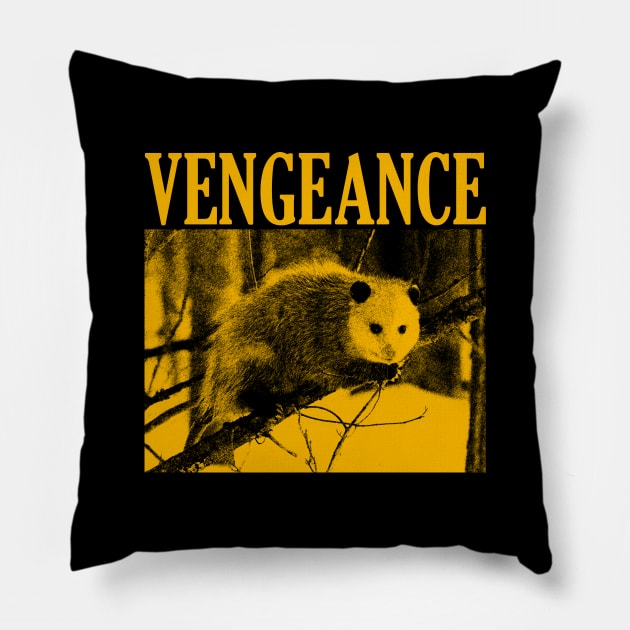 Vengeance Opossum Pillow by giovanniiiii