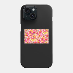 Flowery confetti Phone Case