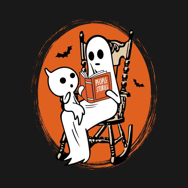 Ghost and people stories by My Happy-Design