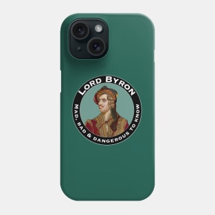 Poet Lord Byron Phone Case