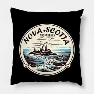 Nova Scotia Adventures Pillow