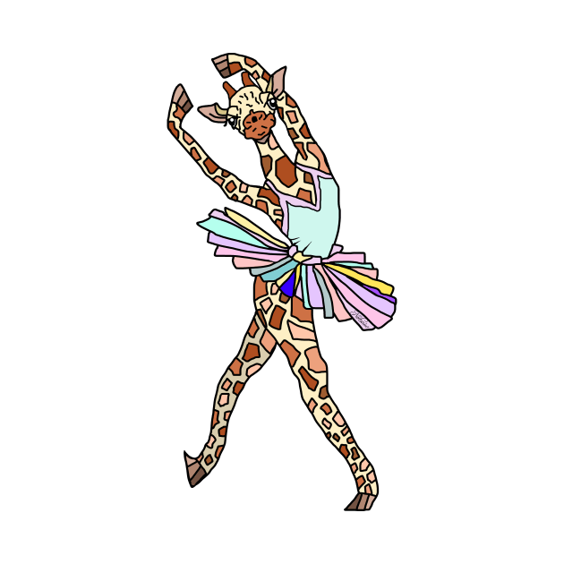 Giraffe Ballerina Tutu by notsniwart