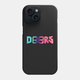 DOORS? hide and Seek Horror Colourful Phone Case