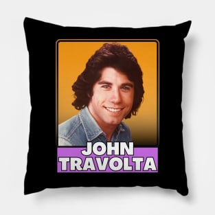 John travolta (retro) Pillow