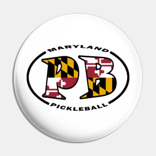 Maryland Pickleball Pin