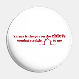 karma is the guy on the chiefs Pin