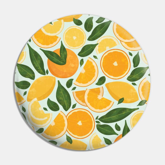 Summery Citrus Mood / Mint Splash Pin by matise