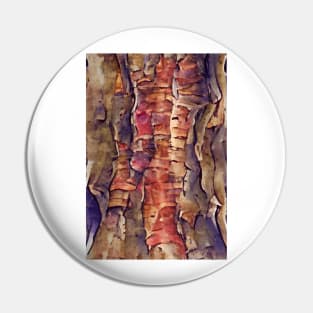 Tree Bark Pin