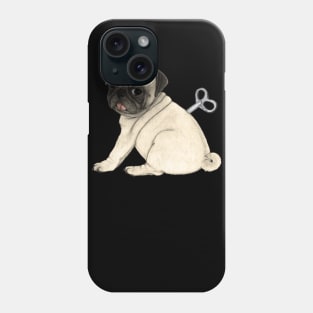 Toy Dog; Pug Phone Case