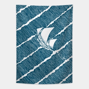 Open Waters (Light) Tapestry