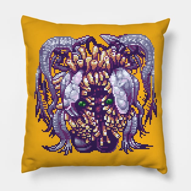 Ebrietas-Daughter-of-the-Cosmos Pillow by patackart