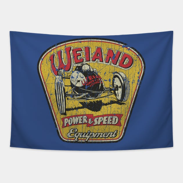 Weiand Power & Speed Equipment Tapestry by JCD666
