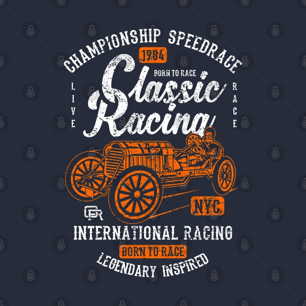 Classic Racing Vintage Design by Jarecrow 