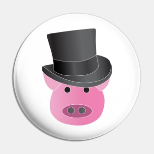 Elegant pig Pin