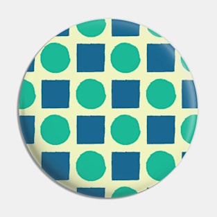 Square and Circle Seamless Pattern 016#001 Pin