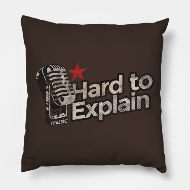 Hard to Explain - The Strokes Song Pillow by G-THE BOX