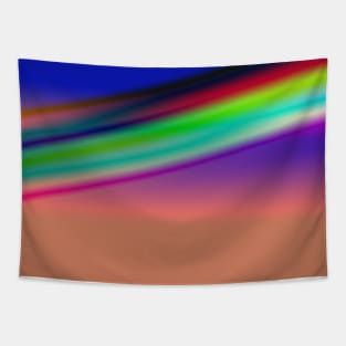 RED BLUE GREEN TEXTURE ART Tapestry