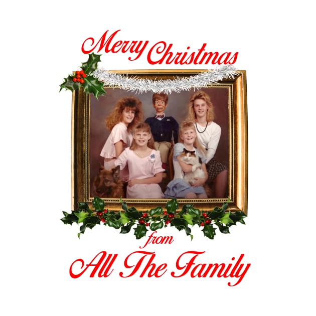 Ventriloquist Dummy Merry Christmas From All The Family by Bevatron