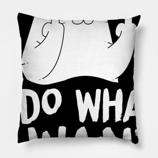 I Do What I Want With My Cat Funny Cat Pillow