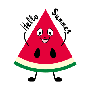 Summer watermelon says hello T-Shirt