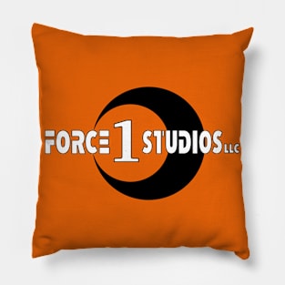 Force 1 Studios Logo Eclipse (No Encircled) Pillow