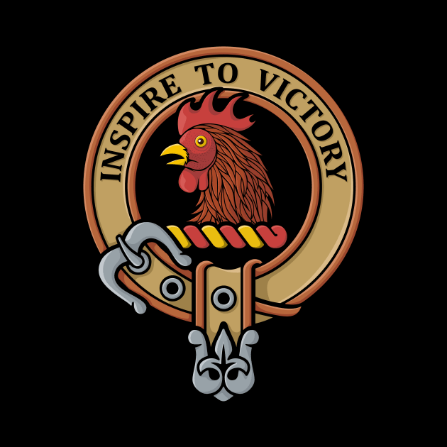 Clan Currie Rooster Crest by sifis