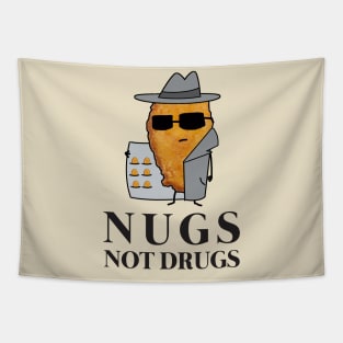 Chicken Nuggets Nugs Not Drugs Tapestry