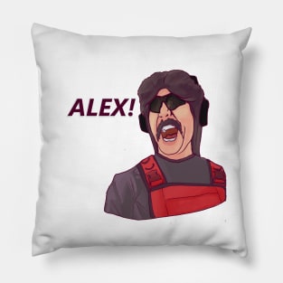 Dr Disrespect Yelling at Alex Pillow