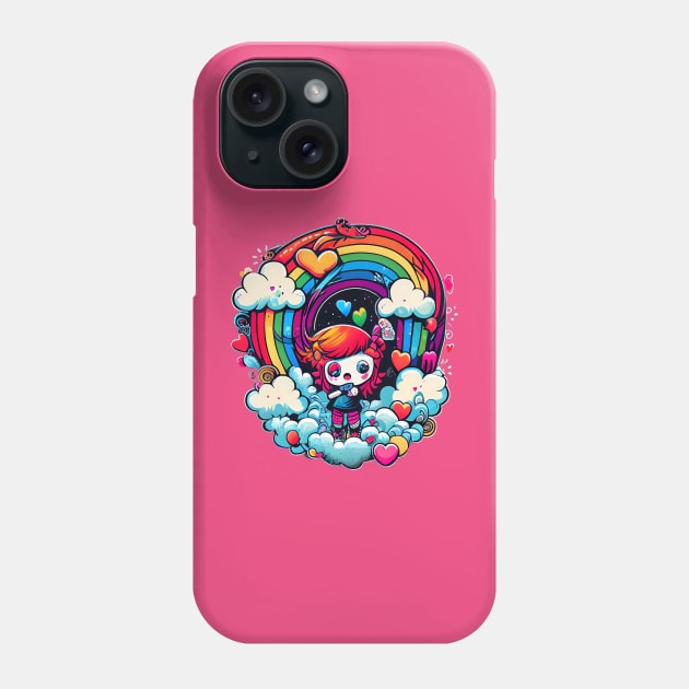 Kawaii kpop Valentines day Phone Case by MLArtifex