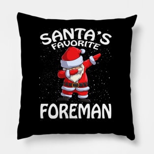 Santas Favorite Foreman Christmas Pillow