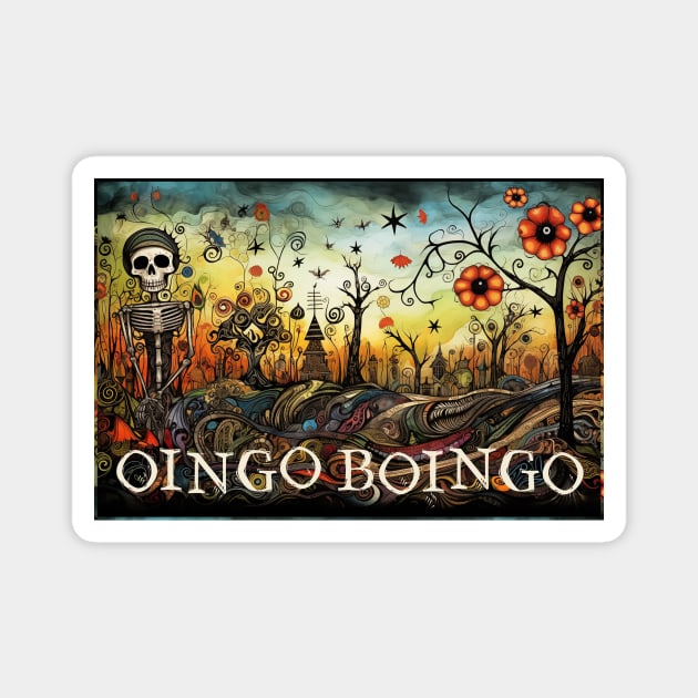 Oingo Boingo Magnet by kruk