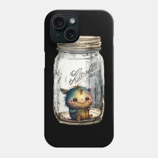 Jar of Sitting Monster Phone Case