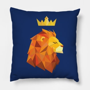 Geometric Lion Pillow