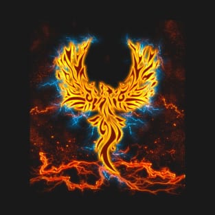 Golden Fenix Lightning wings T-Shirt