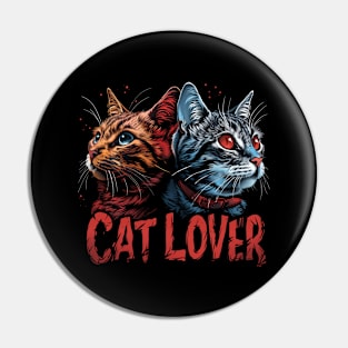 Cat Lover Pin