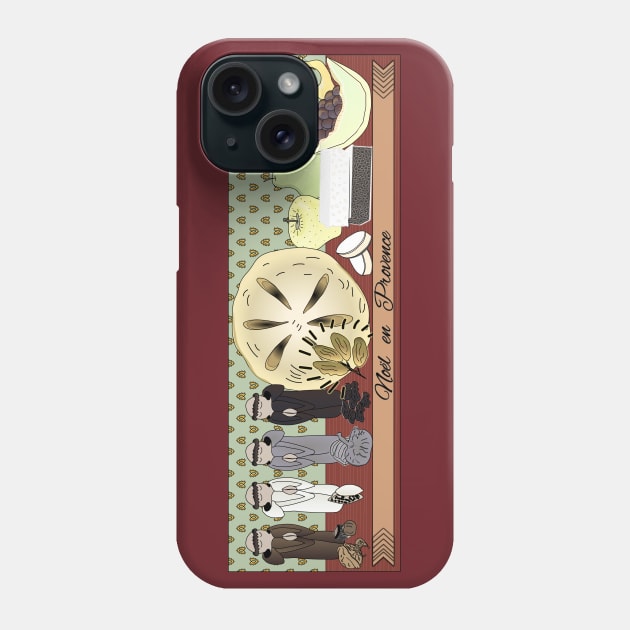 Noël en Provence Phone Case by GribouilleTherapie