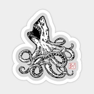 The Legendary Sharktopus Magnet