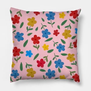 STYLISH COLORFUL FLOWERS PATTERN Pillow