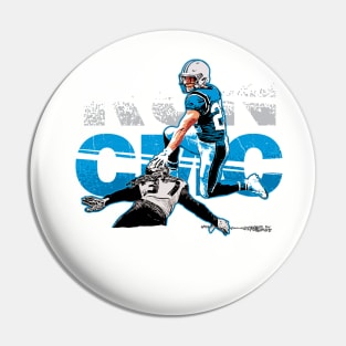 Christian McCaffery run CMC tee t-shirt Pin