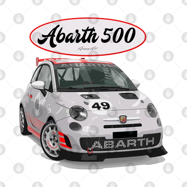 Abarth 500 by PjesusArt