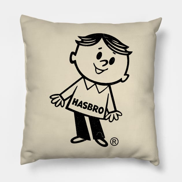 Hasbro Vintage Logo Pillow by Hataka